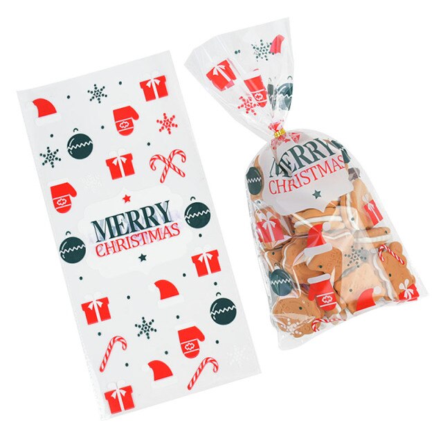 Plastic Bags for Presents Candies Cookies