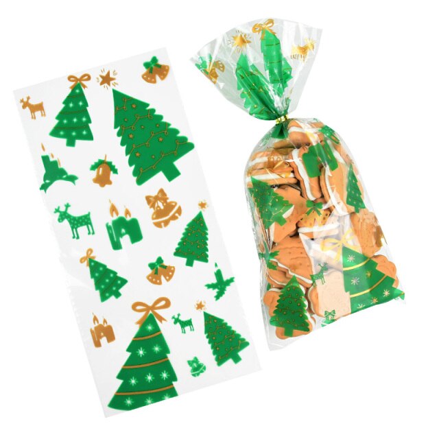 Plastic Bags for Presents Candies Cookies