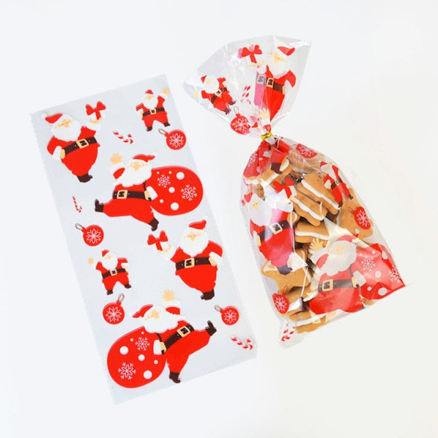 Plastic Bags for Presents Candies Cookies