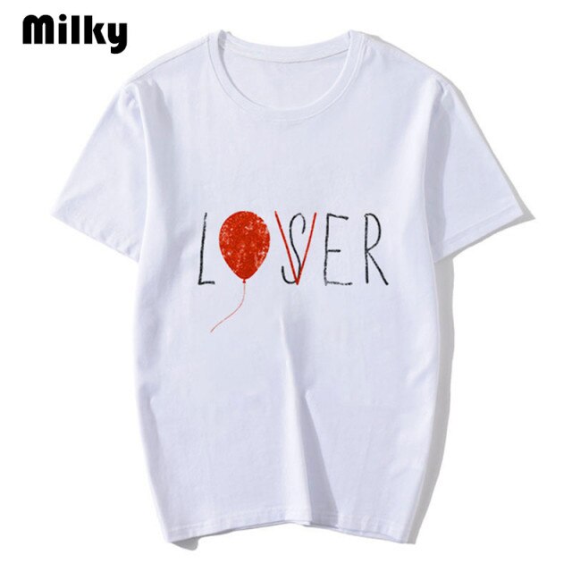 Casual Short Sleeve It Inspired T-Shirt
