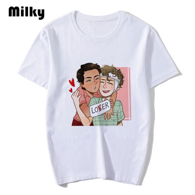 Casual Short Sleeve It Inspired T-Shirt