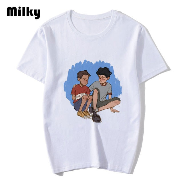 Casual Short Sleeve It Inspired T-Shirt