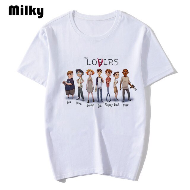 Casual Short Sleeve It Inspired T-Shirt
