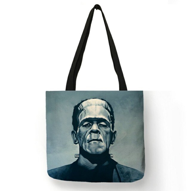 Frankenstein Patrick Hitchcock Print Tote Bag