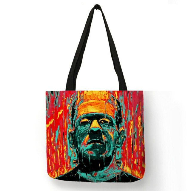 Frankenstein Patrick Hitchcock Print Tote Bag