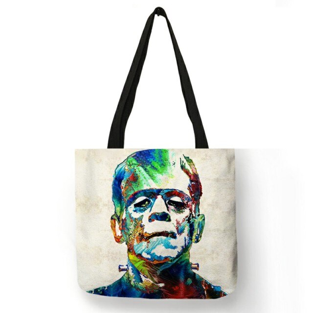 Frankenstein Patrick Hitchcock Print Tote Bag