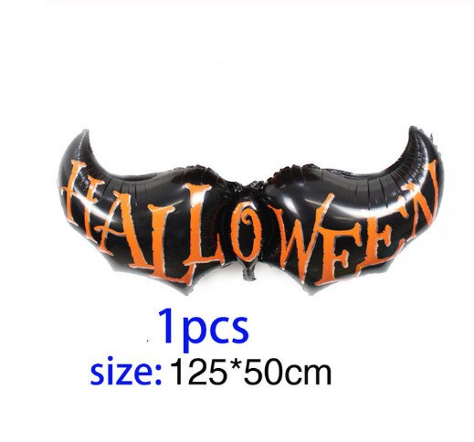 Halloween Decorations Bat Skull Ghost Pumpkin Balloons