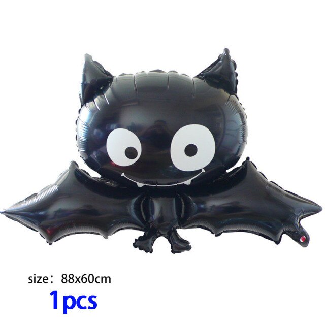 Halloween Decorations Bat Skull Ghost Pumpkin Balloons