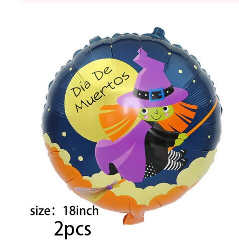 Halloween Decorations Bat Skull Ghost Pumpkin Balloons