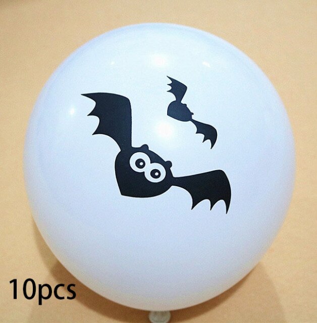 Halloween Decorations Bat Skull Ghost Pumpkin Balloons