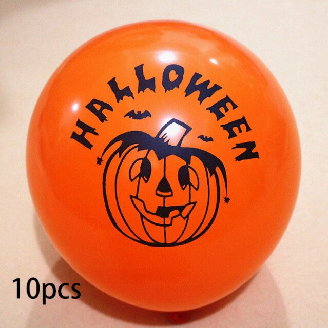 Halloween Decorations Bat Skull Ghost Pumpkin Balloons