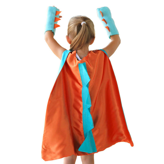 Dinosaur Costume With Gloves For Halloween