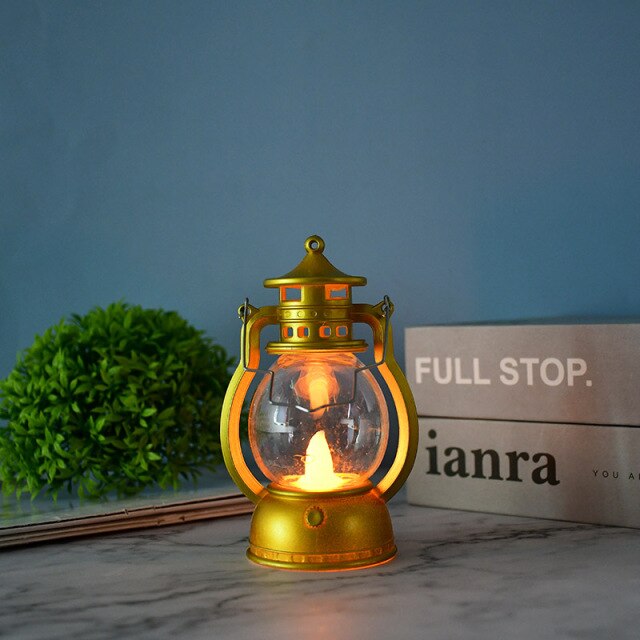 Retro LED Oil Lamp Halloween Decoration
