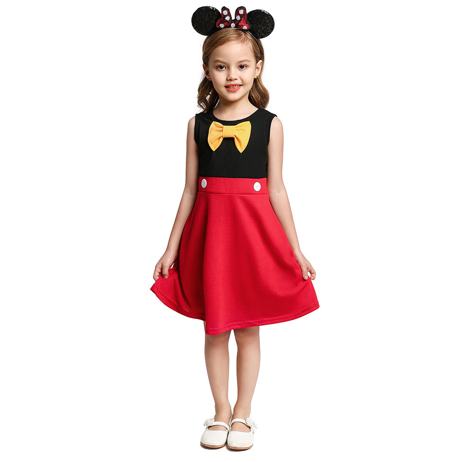 Mickey Princess Dress For Halloween Cosplay