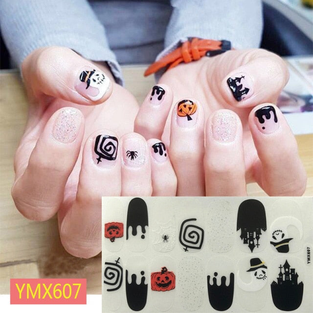 Halloween Nail Art Stickers