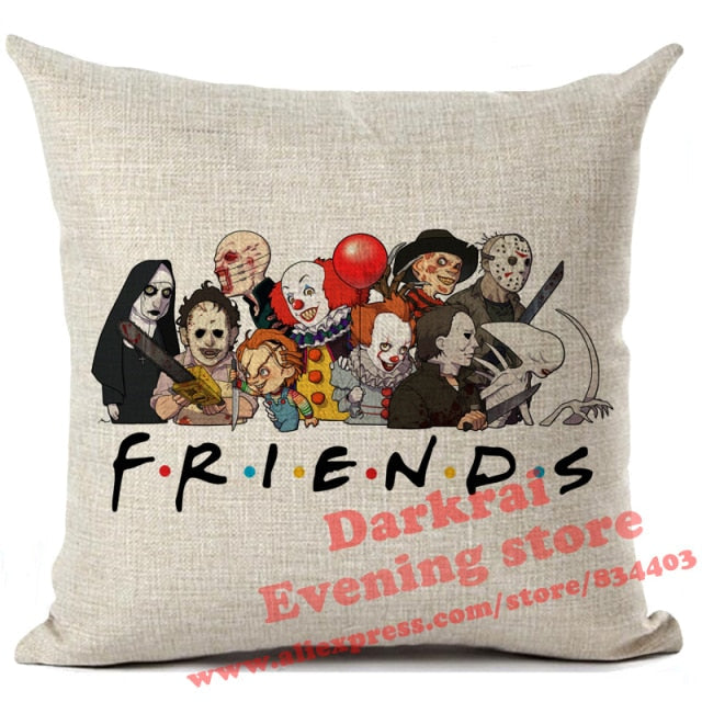 Halloween Horror Cushion Cover Chucky
