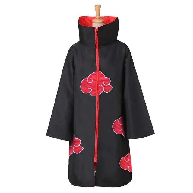 Japanese Anime Manga Akatsuki Cloak Cosplay Costume