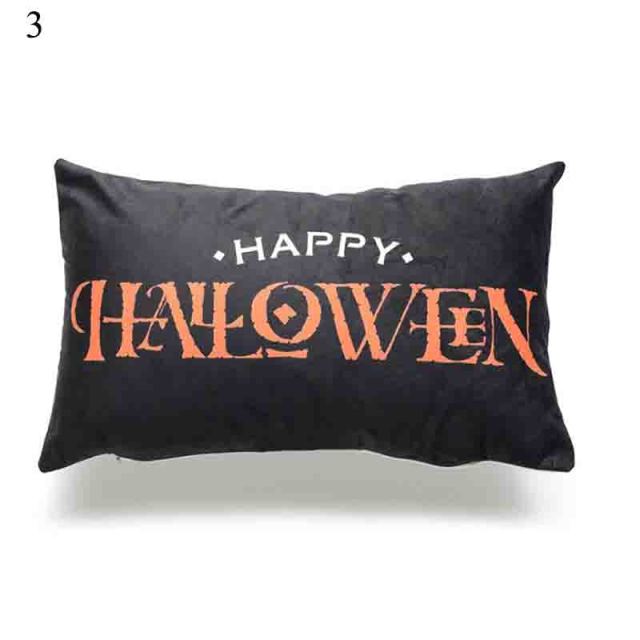 Halloween Soft Linen Pillow Cover