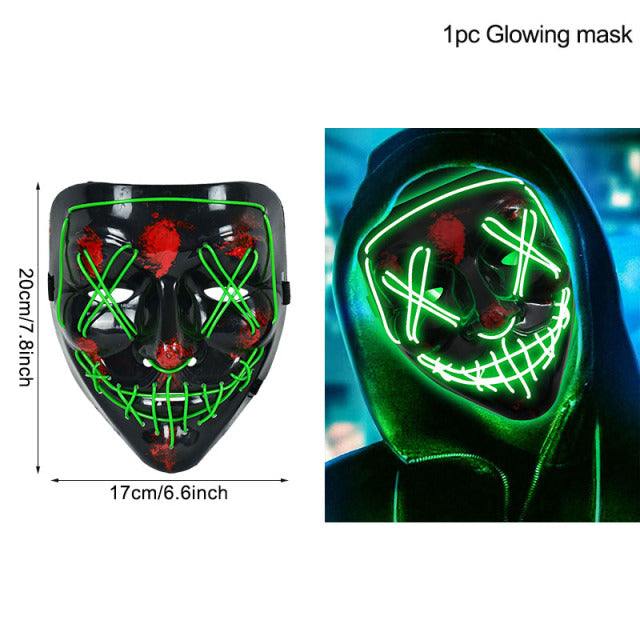 The Dark Mascaras LED Halloween Mask