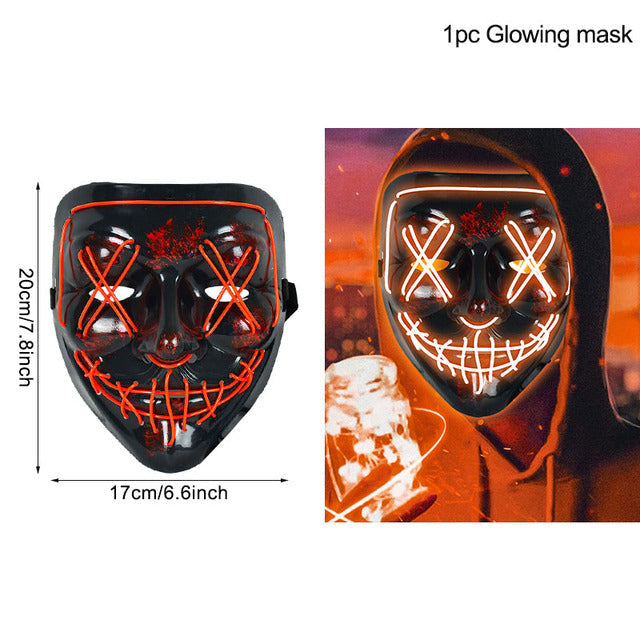 The Dark Mascaras LED Halloween Mask