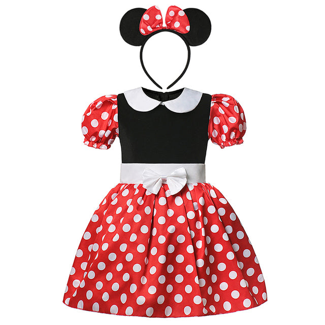 Mickey Princess Dress For Halloween Cosplay