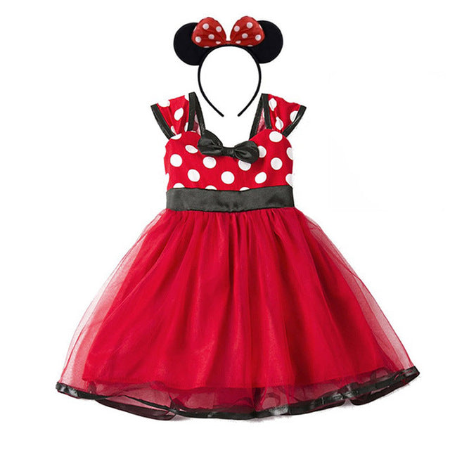Mickey Princess Dress For Halloween Cosplay
