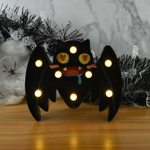 Halloween Decoration Pumpkin Spider Lights