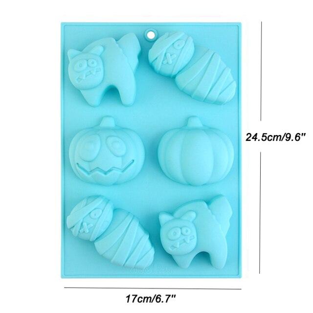 Silicone 3D Halloween Cake Mold