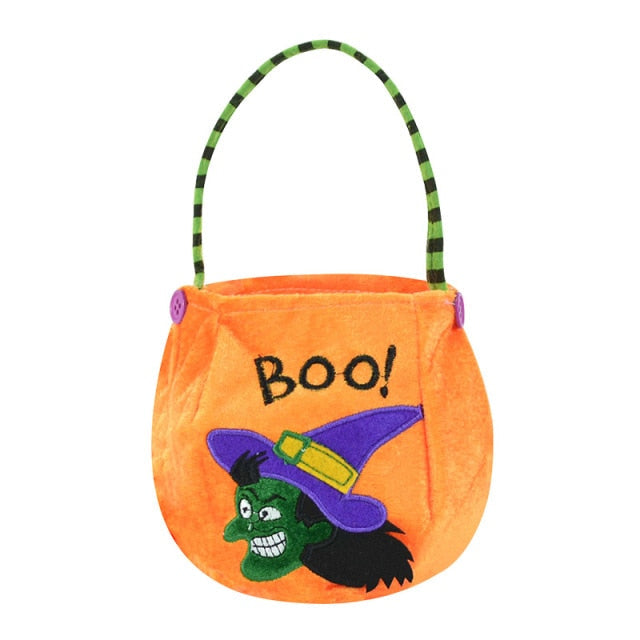 Halloween Pumpkin Trick Or Treat Bag