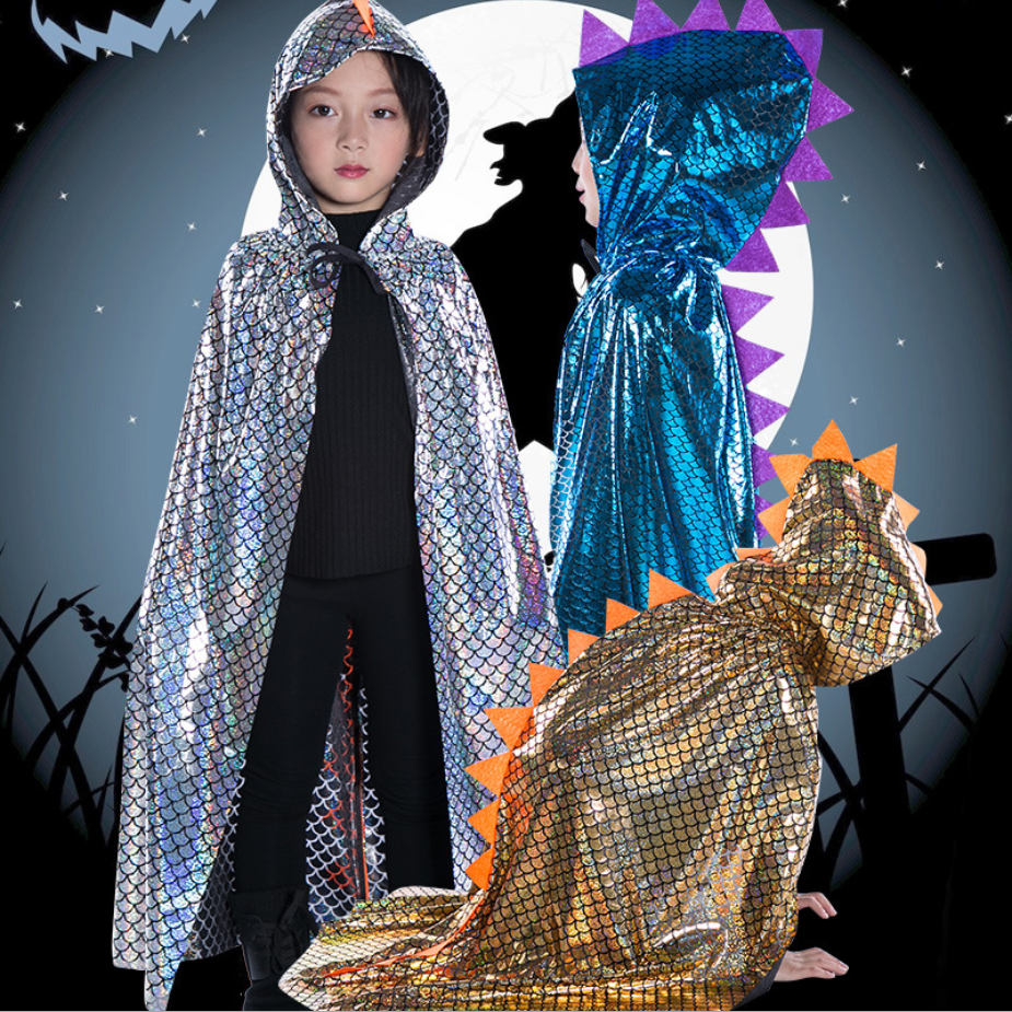 Dinosaur Cape Halloween Cosplay Costume