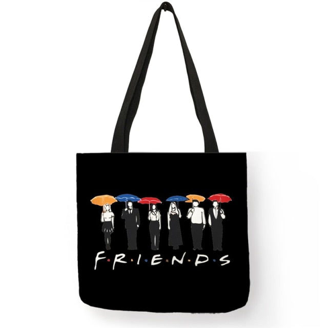 Horror Movie Character Printed Shopping Bag