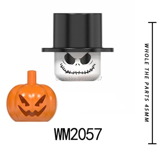 Single Sell Halloween Clown Action Figure