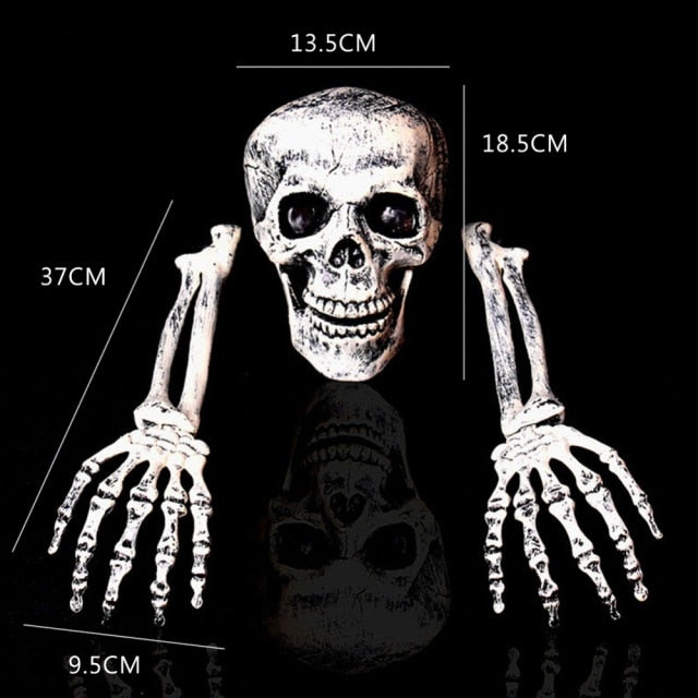 Skull Skeleton Horror Tombstone Halloween
