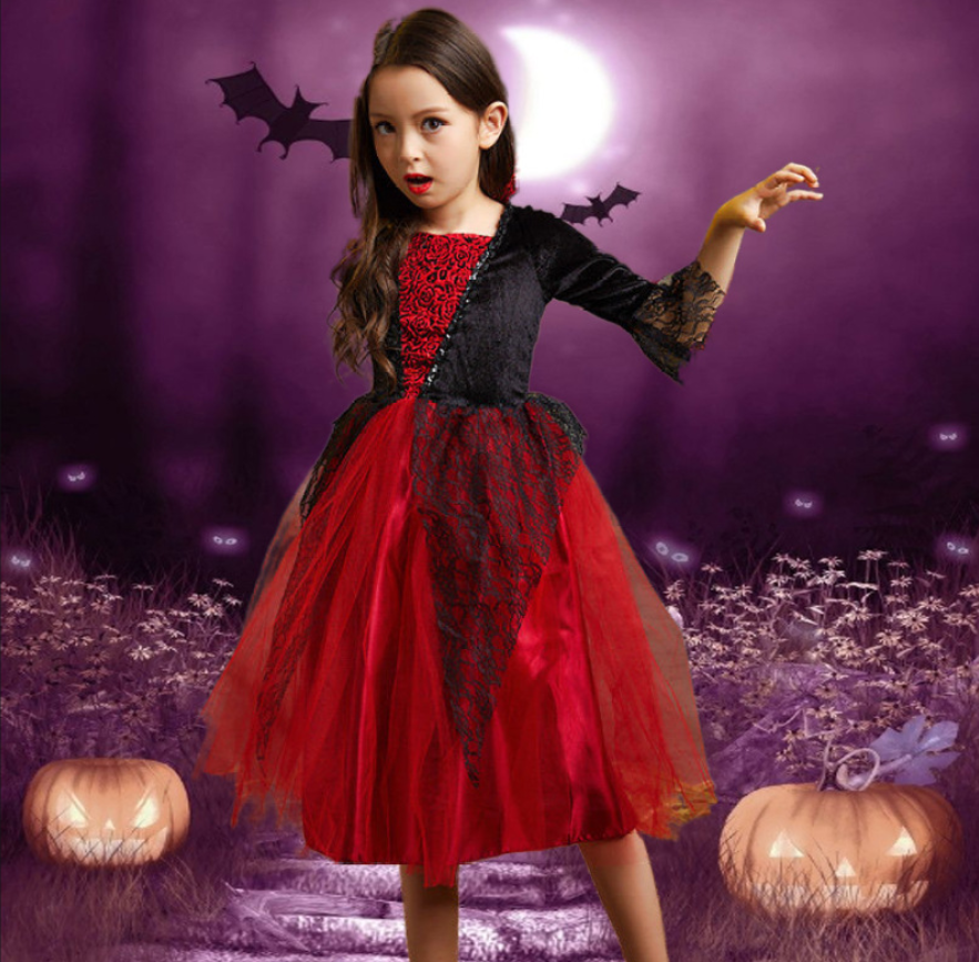 Count Dracula Gothic Vampire Costume For Halloween