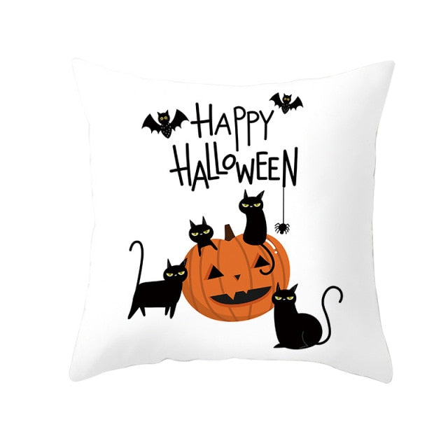 Halloween Pillowcase Pumpkin Cushion Cover Creative