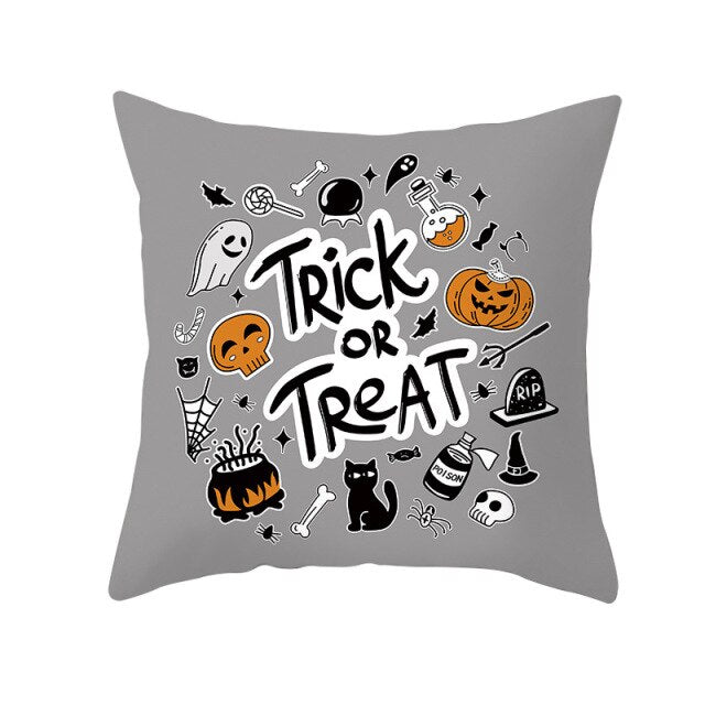 Halloween Pillowcase Pumpkin Cushion Cover Creative
