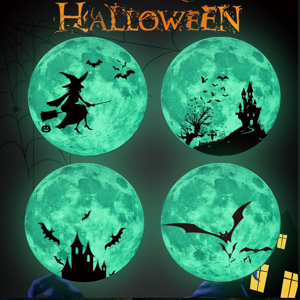 Luminous Moon Halloween Decoration