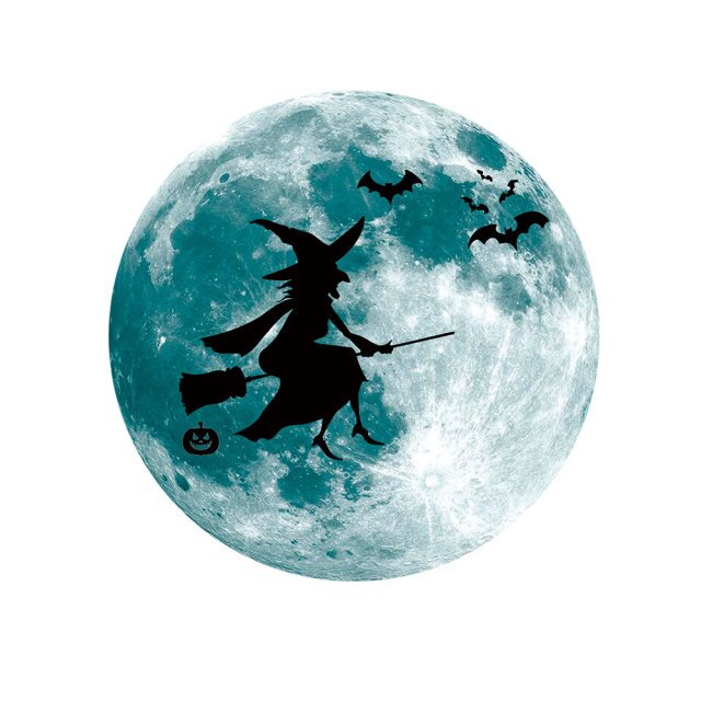 Luminous Moon Halloween Decoration