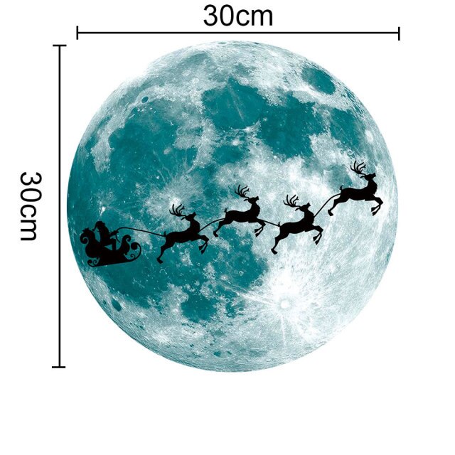 Luminous Moon Halloween Decoration