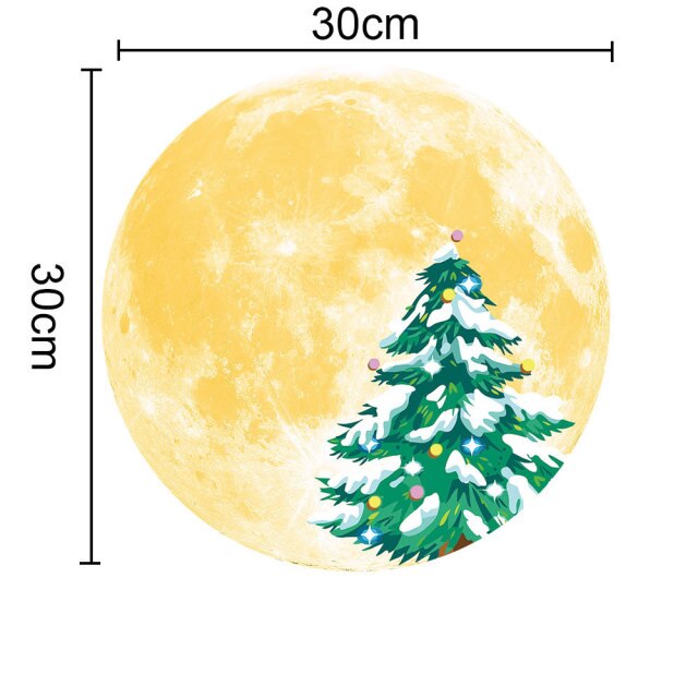 Luminous Moon Halloween Decoration