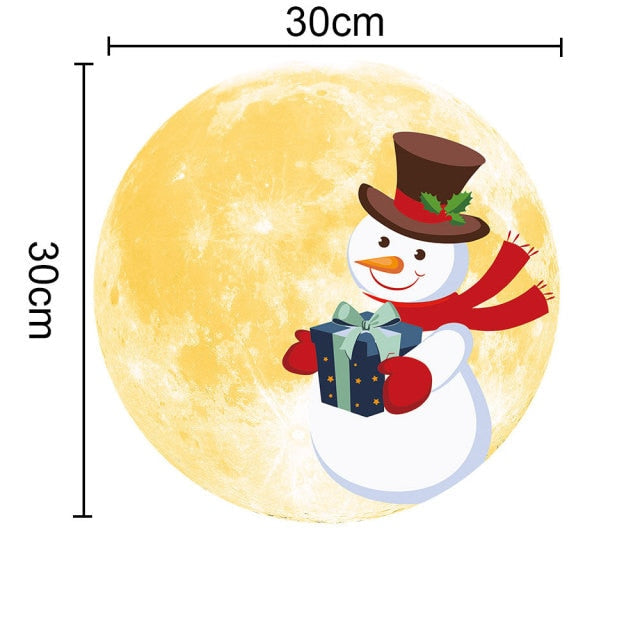 Luminous Moon Halloween Decoration