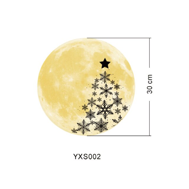 Luminous Moon Halloween Decoration