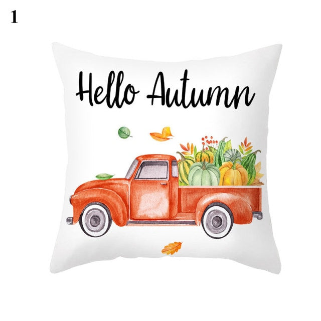 Horror Linen Halloween Pillow Case