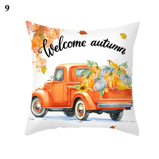 Horror Linen Halloween Pillow Case