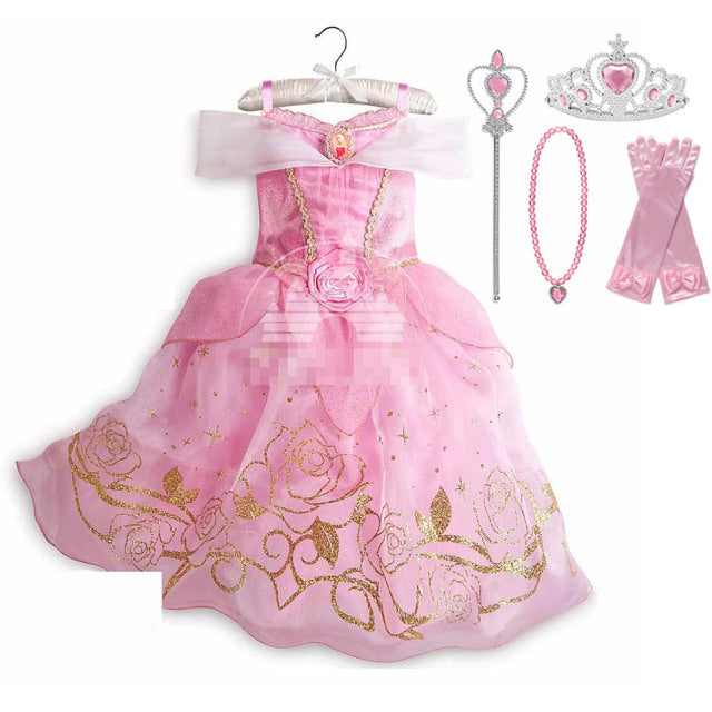 Disney Princess Party Dress up for Girls Halloween