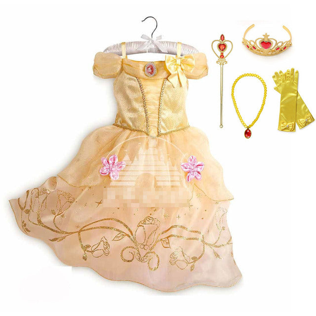 Disney Princess Party Dress up for Girls Halloween