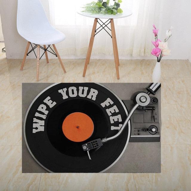 3D Scary Clown Trap Visual Carpet Rug Mat For Halloween