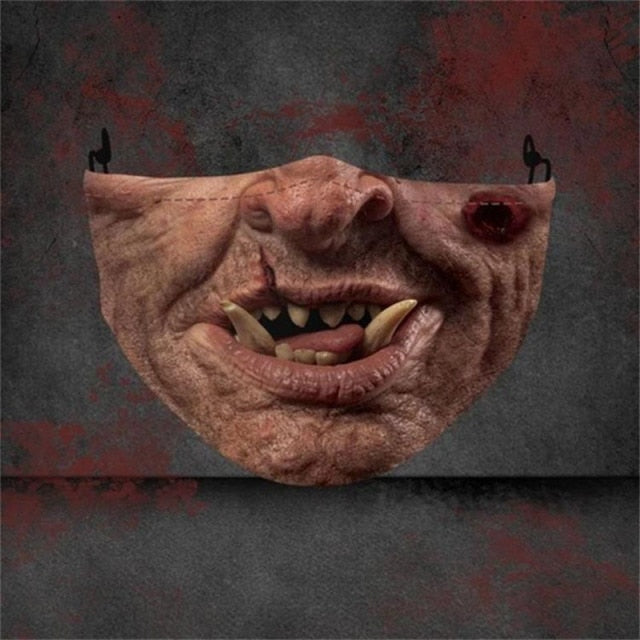 Pig Demon Mummy Zombie Vampire Mask