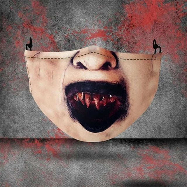 Pig Demon Mummy Zombie Vampire Mask
