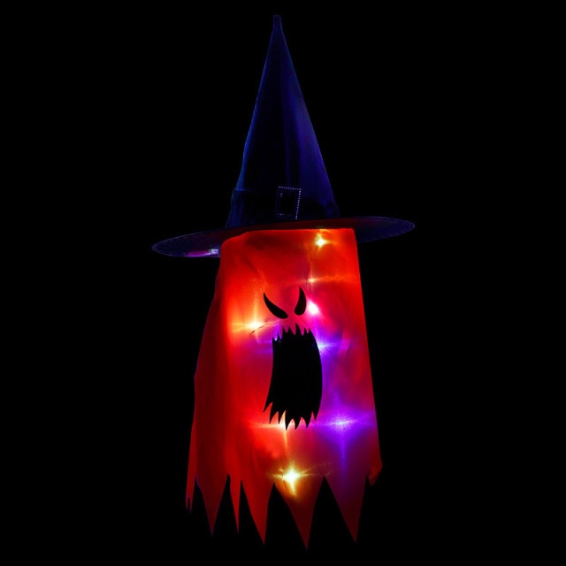 Halloween Decoration Witch Hats Led Light